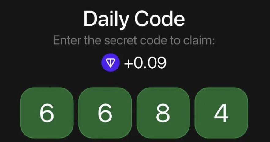 TonHash Daily Secret Code 30 June 2025
